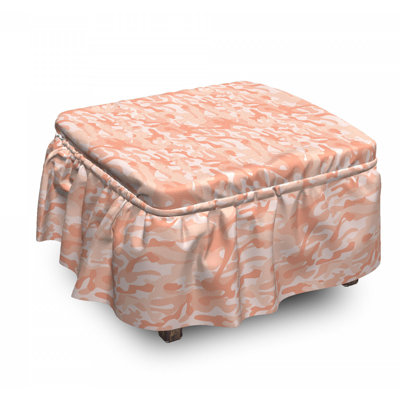 Box Cushion Ottoman Slipcover