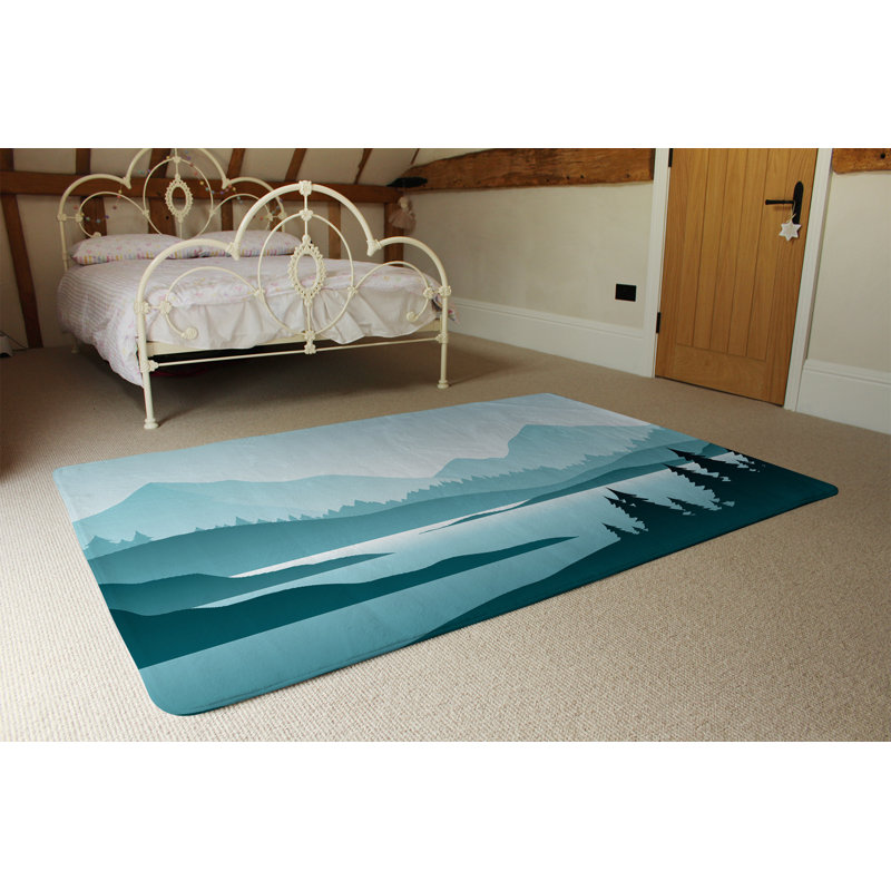 Jabryson Shag Area Rug, Rectangle 60 x 110cm