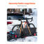 Porte-bagages avec filet d'attelage 500 lb