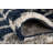 Gertz Shag Navy/Gray/Ivory Area Rug-896673322