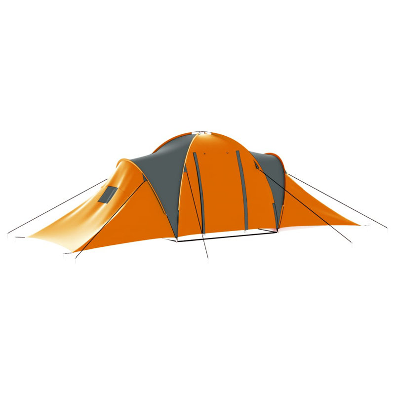Tente pour 9 personnes vidaXL, Gris / orange