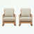 Coussin beige / structure naturelle est en rupture de stock