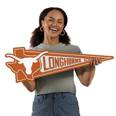 NCAA Texas Longhorns Pennant Sign