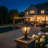 20.8 in. 1-Light Black Aluminum Outdoor Post Top Lantern with Glass Shade(1-Pack)-748318550
