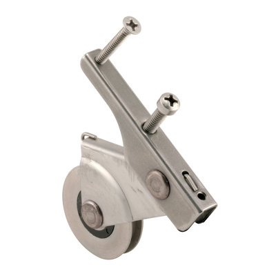 1 in., Stainless Steel, Screen Door Roller Assembly, Bay Mills (2 Pack)