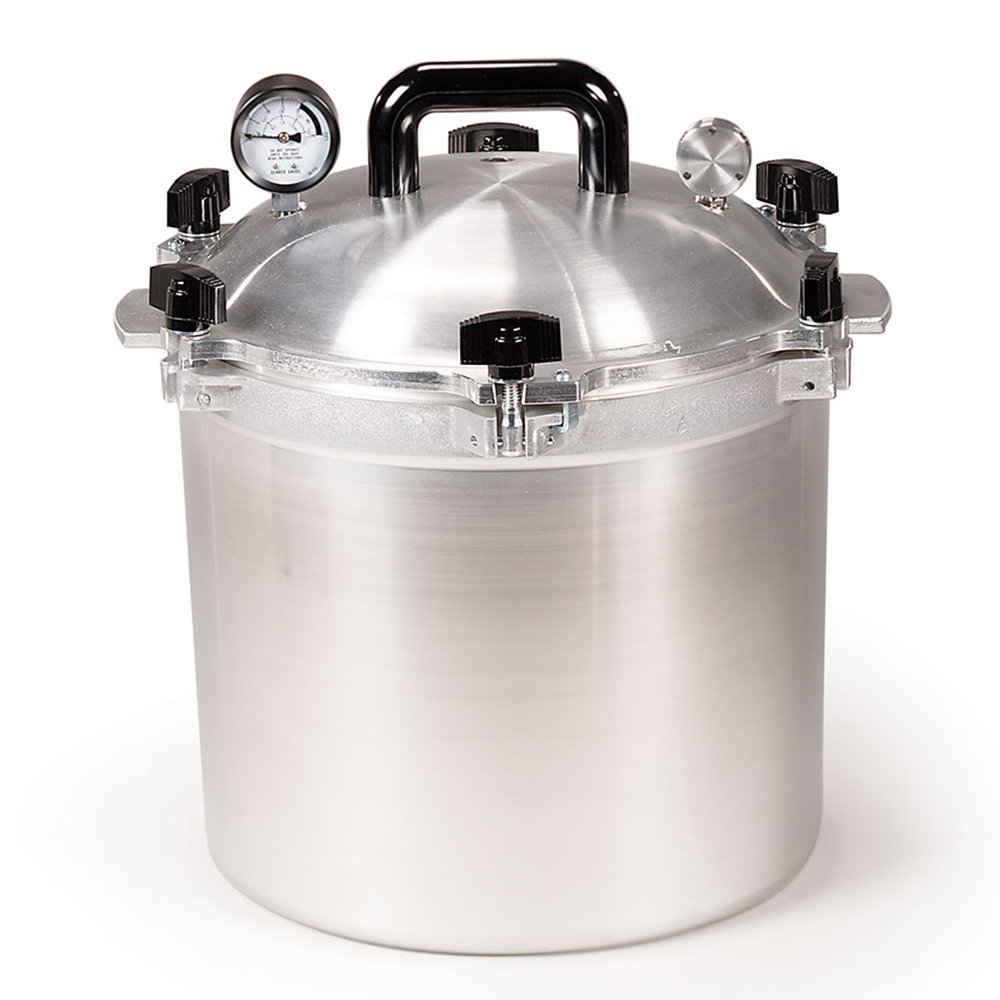 18L Electric Pressure Canner 19 QT Stainless Steel Portable Pressure Canner  for
