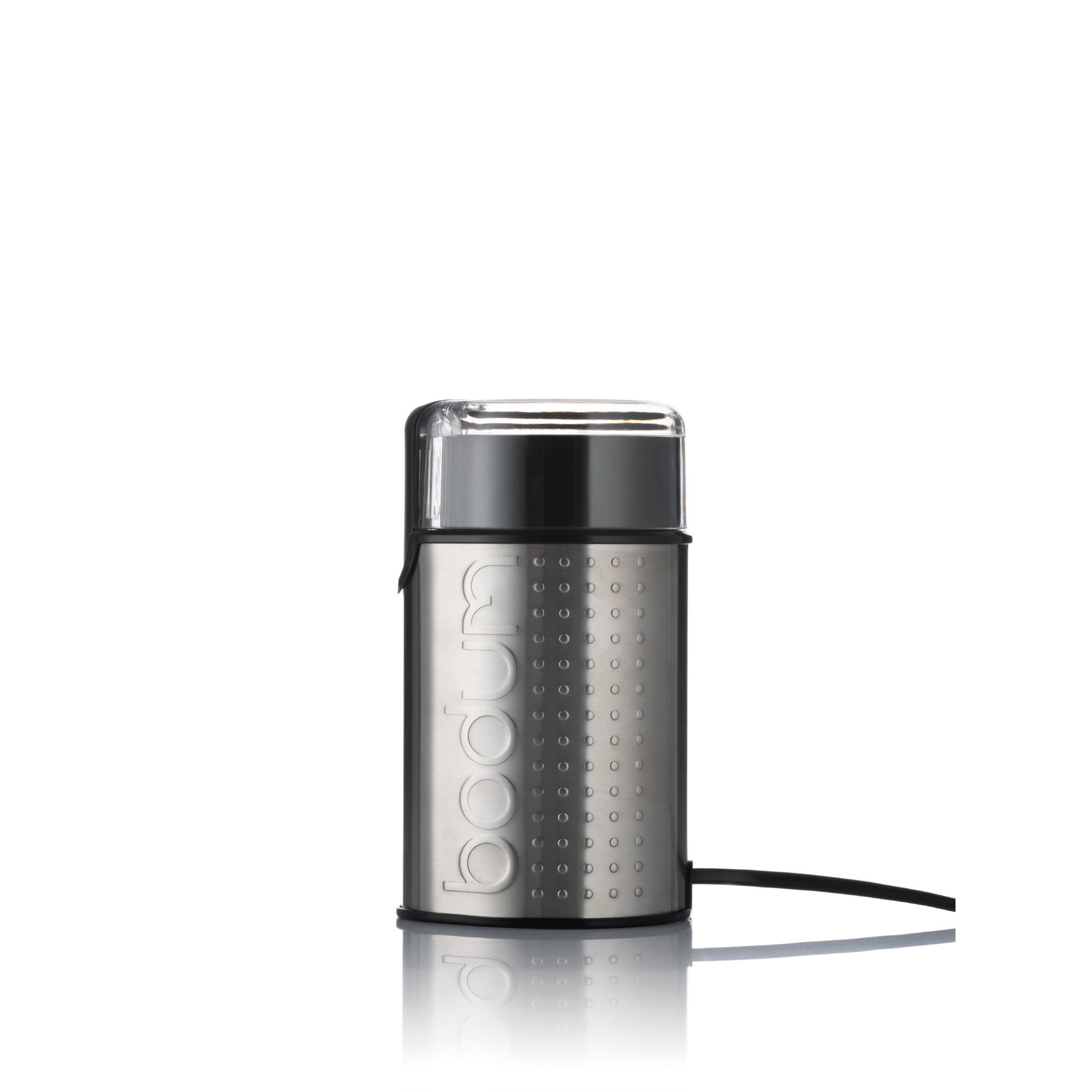Bistro Electric Blade Coffee Grinder, Chrome
