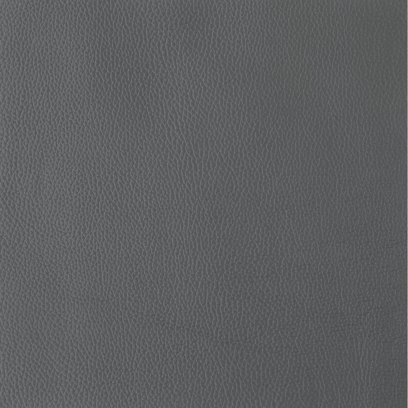 Fauteuil en cuir italien Global United, Gris foncé