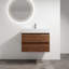 Meuble-lavabo mural avec lavabo en résine-1080936727