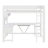 Space-Saving Wood Frame With Smart LED Loft ,Desk,Storage Shelves And Charging Station-833990213