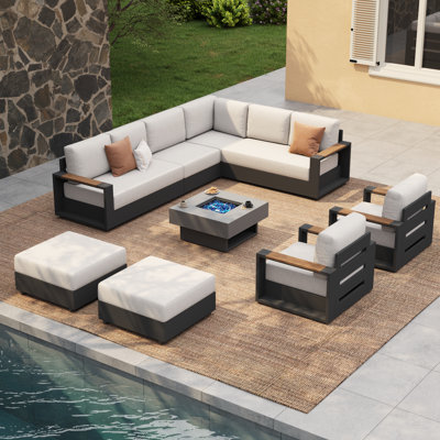 Outdoor Modular Sofa Conversation Set