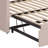 Twin Size Daybed With Extended Pop Up Trundle, Upholstered Sofa Bed Daybed, Space-Saving Twin To King Design,  For Guest Room, Velvet, Pink-524616992