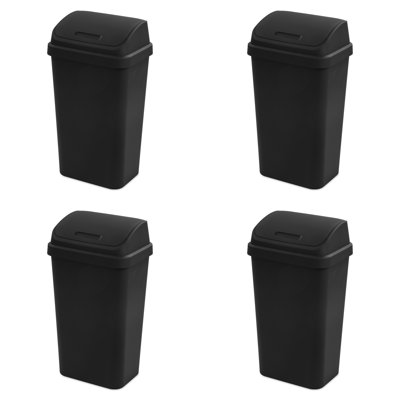 Sterilite 13 Gallon Swing Top Trash Can