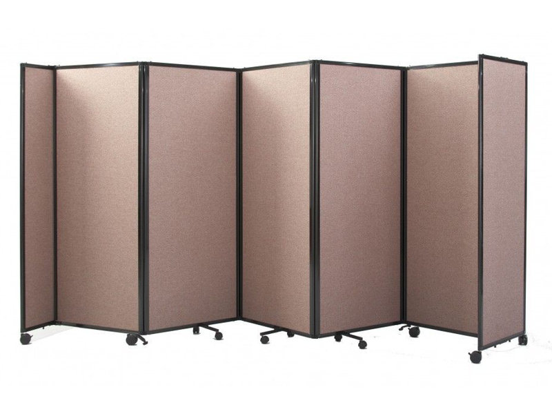 Cloison murale en polycarbonate 360, H 48 po x l 300 po x P 1 po, Brun