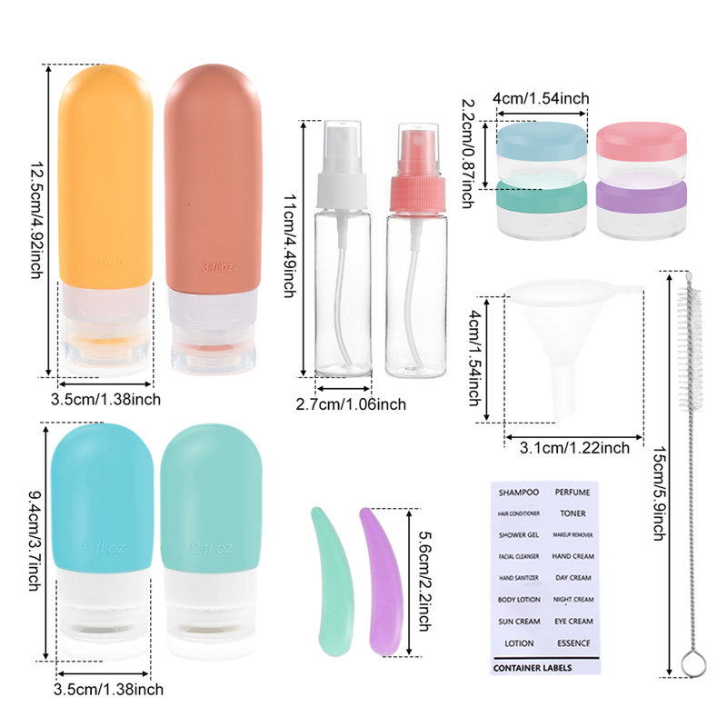 Bathroom Accessory Set Bathroom Tray Tumbler, Yellow/Blue
