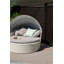 Mabton 153cm Wide Wicker Patio Daybed with Cushions