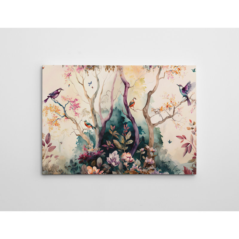 Peinture décorative sur toile