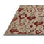 Tapis gris botanique lavable à la machine-703103057