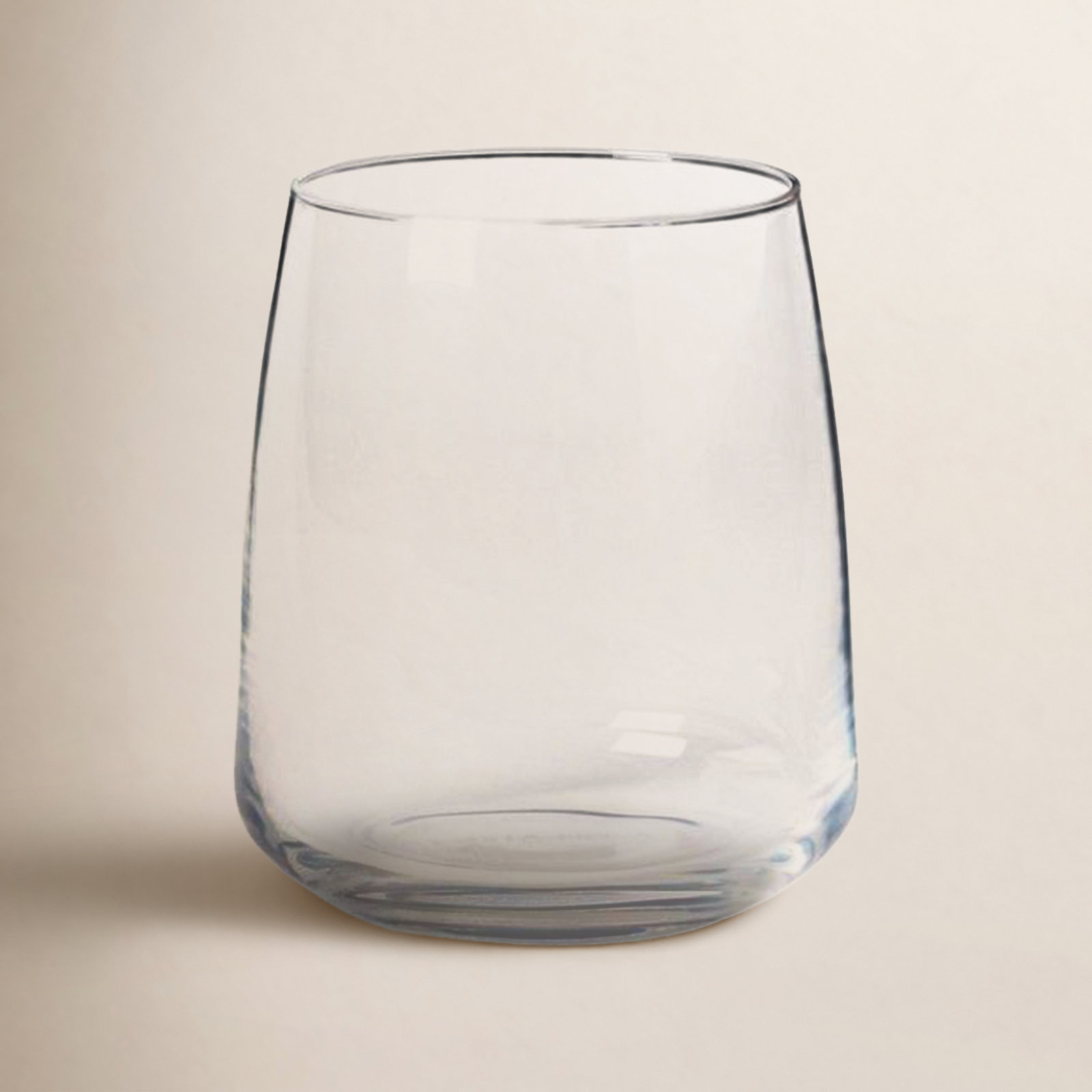 Vine Stemless Wine Glass, 8 Oz