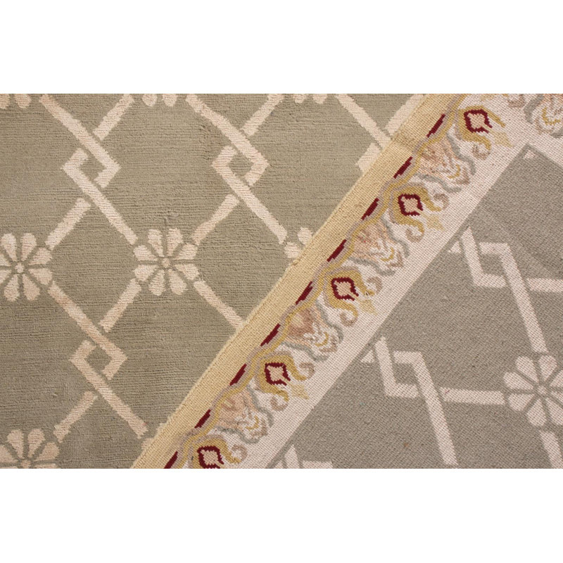 One-of-a-Kind 6'4" X 12' Hand Knotted Area Rug