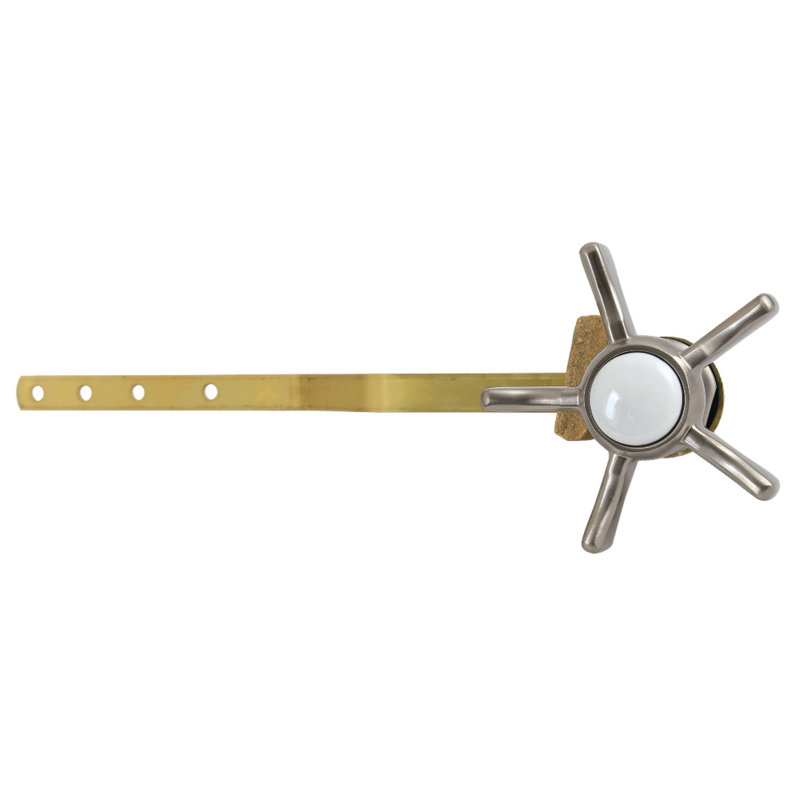 Kingston Brass Hamilton Front Mount Toilet Tank Lever, Brushed Nickel
