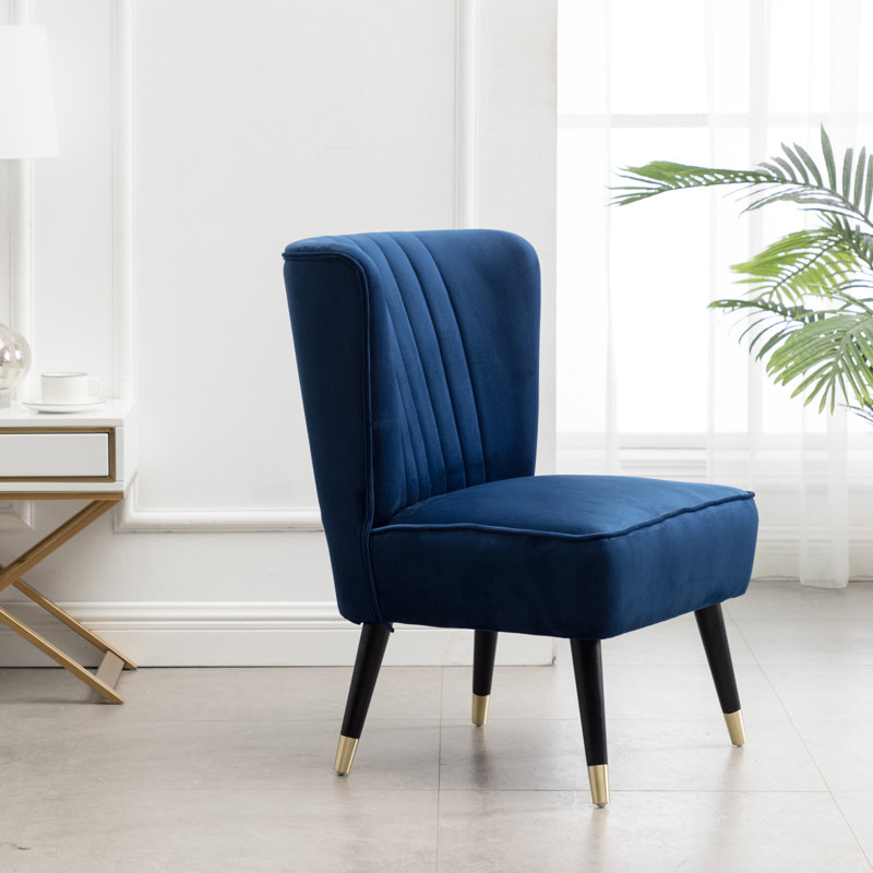 Fauteuil d'appoint Isabella, Bleu