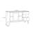 High-End Creative Design Sideboard