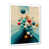 White Single Picture Framed