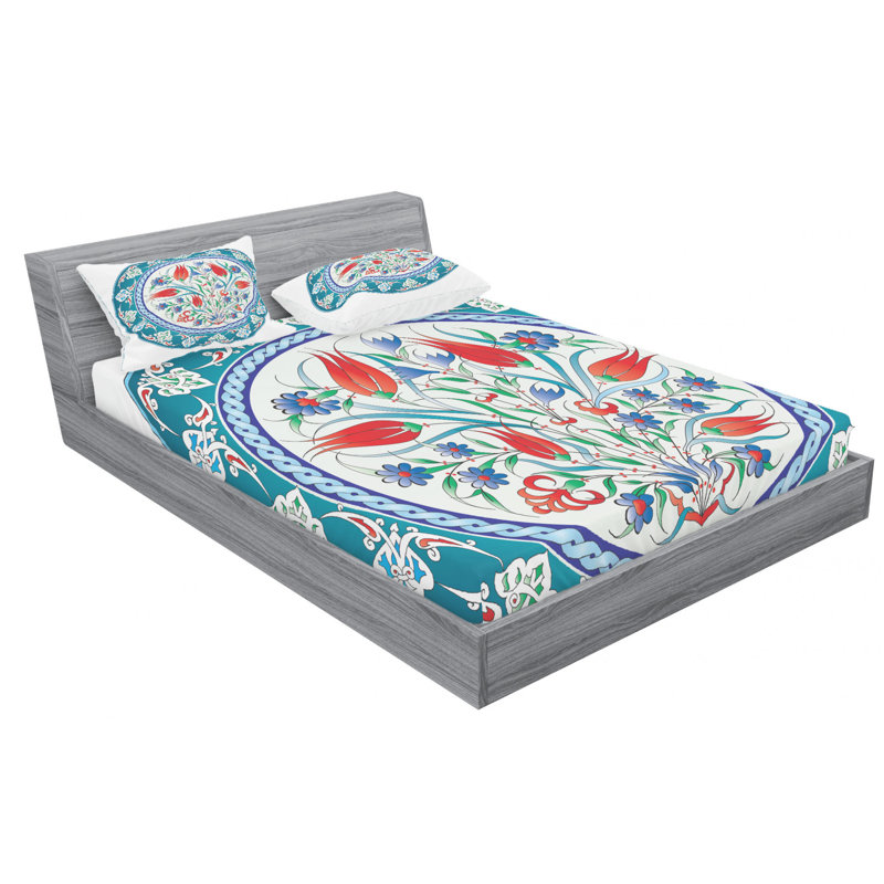Microfiber Sheet Set, Full Sheet Set with Fitted Sheet