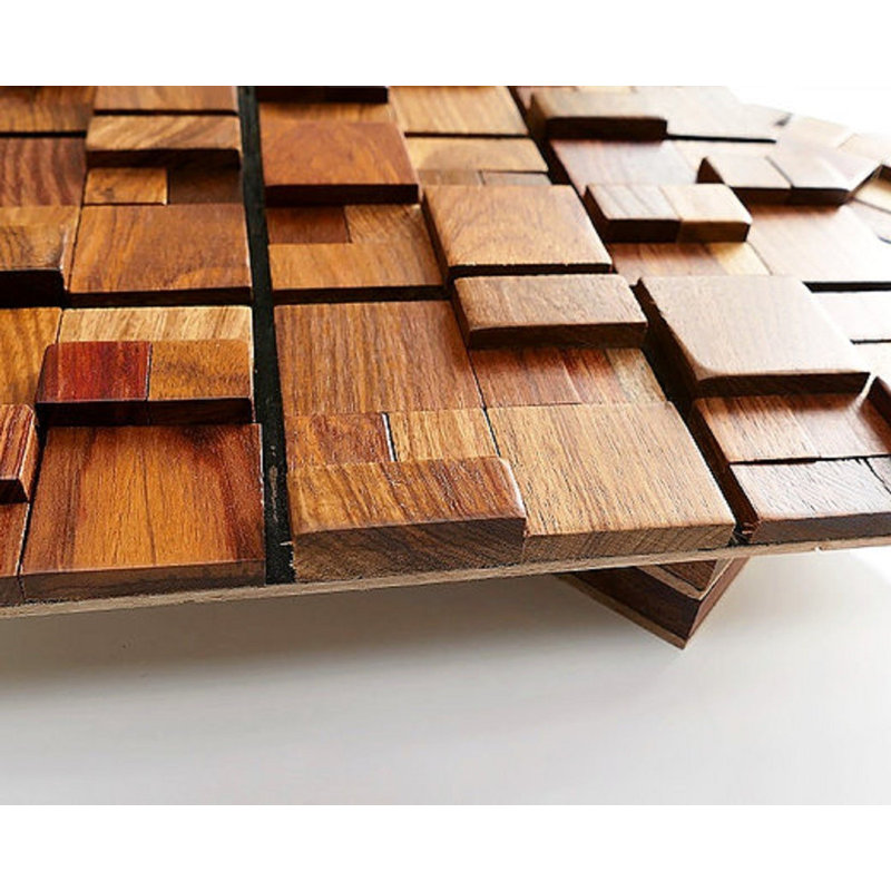 Hakun 30 cm x 30 cm Wood Look Tile in Brown