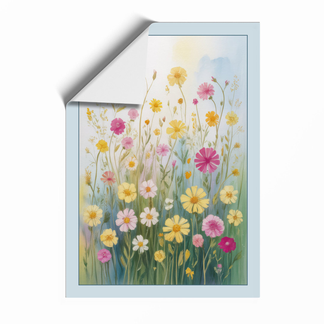 Wildflower Meadow Botanical - Framed Print