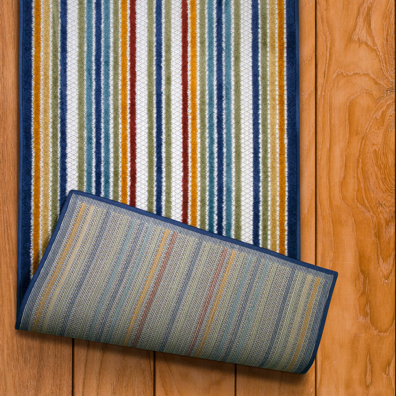 Floraville Striped Indoor Rug, Runner 2' x 8'