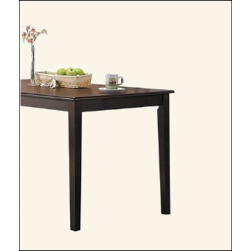 Cardiff Espresso Finish Dining Table