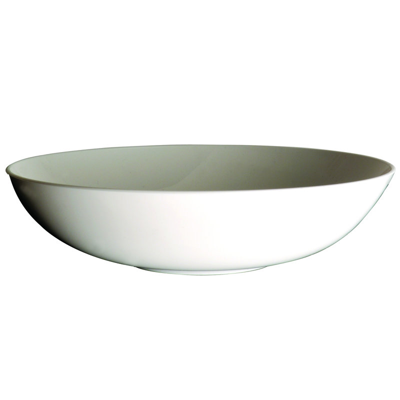 Bol profond en polycarbonate - 6 pièces, Blanc