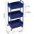 Plastic Rolling Utility Cart with-110898294