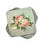 Sous-verres roses antique Pimpernel 4 po x 4 po
