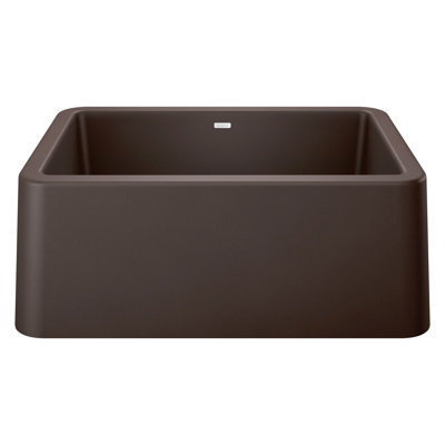 Ikon Silgranit 27" Single Bowl Apron-Front Farmhouse Sink - Café