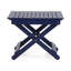  Table d'appoint d'extérieur pliante en bois, P 15 po x l 22,75 po x H 18,25 po-606032483