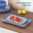 Serving Platters Set of 3, 16"/14"/12" Inch Rectangular Trays - Serving Platter Extra Large