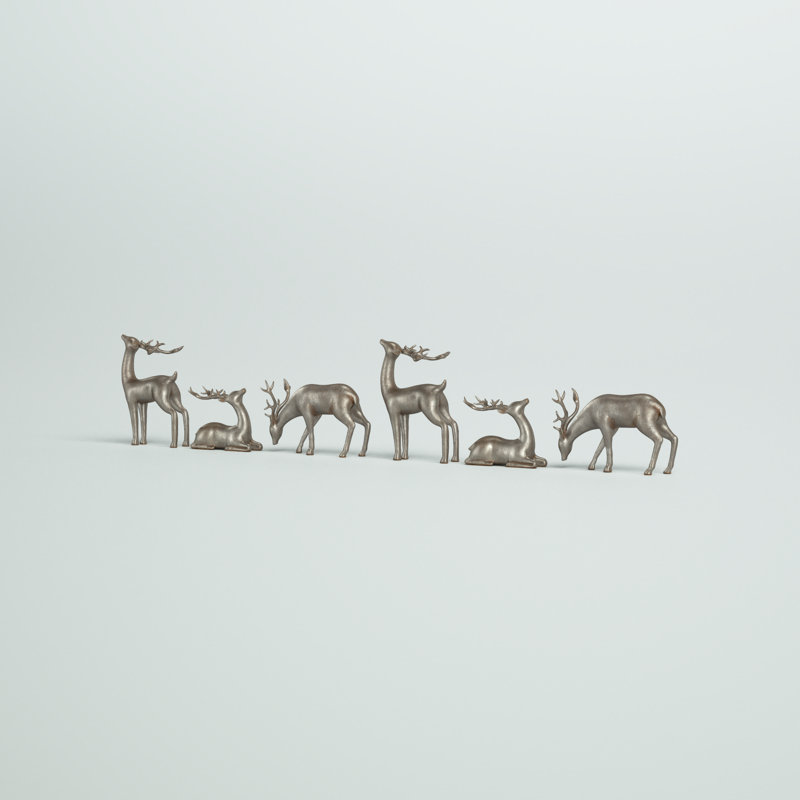 Christmas Deer Figurines & Collectibles