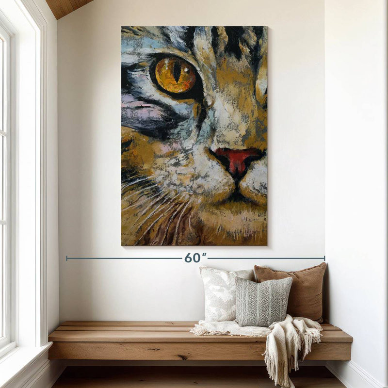 Brampt MaineCoon Cat, 51" H x 34" W