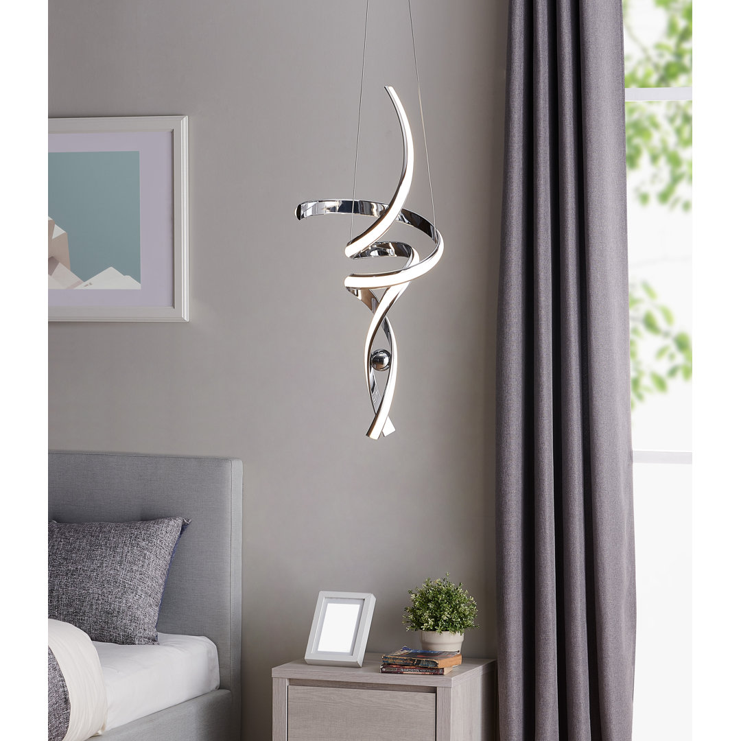 Midland 2 - Light Dimmable LED Geometric Chandelier Orren Ellis 