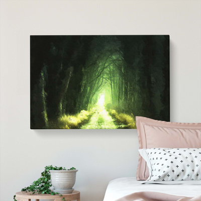 Secret Forest - Wrapped Canvas Painting