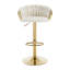 Tabouret de bar pivotant à hauteur ajustable-221016065