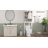  Freestanding Over The Toilet Storage Cabinet, Farmhouse Bathroom Storage With Adjustable Shelf & Barn Door-834105211