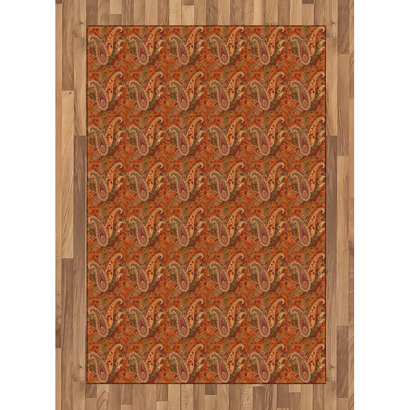 Tennie Paisley Hand Woven Area Rug, Rectangle 120 x 180cm