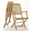 Woehler Folding Patio Dining Side Chair with Cushion