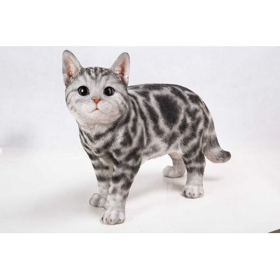 Statue de chat American Shorthair debout