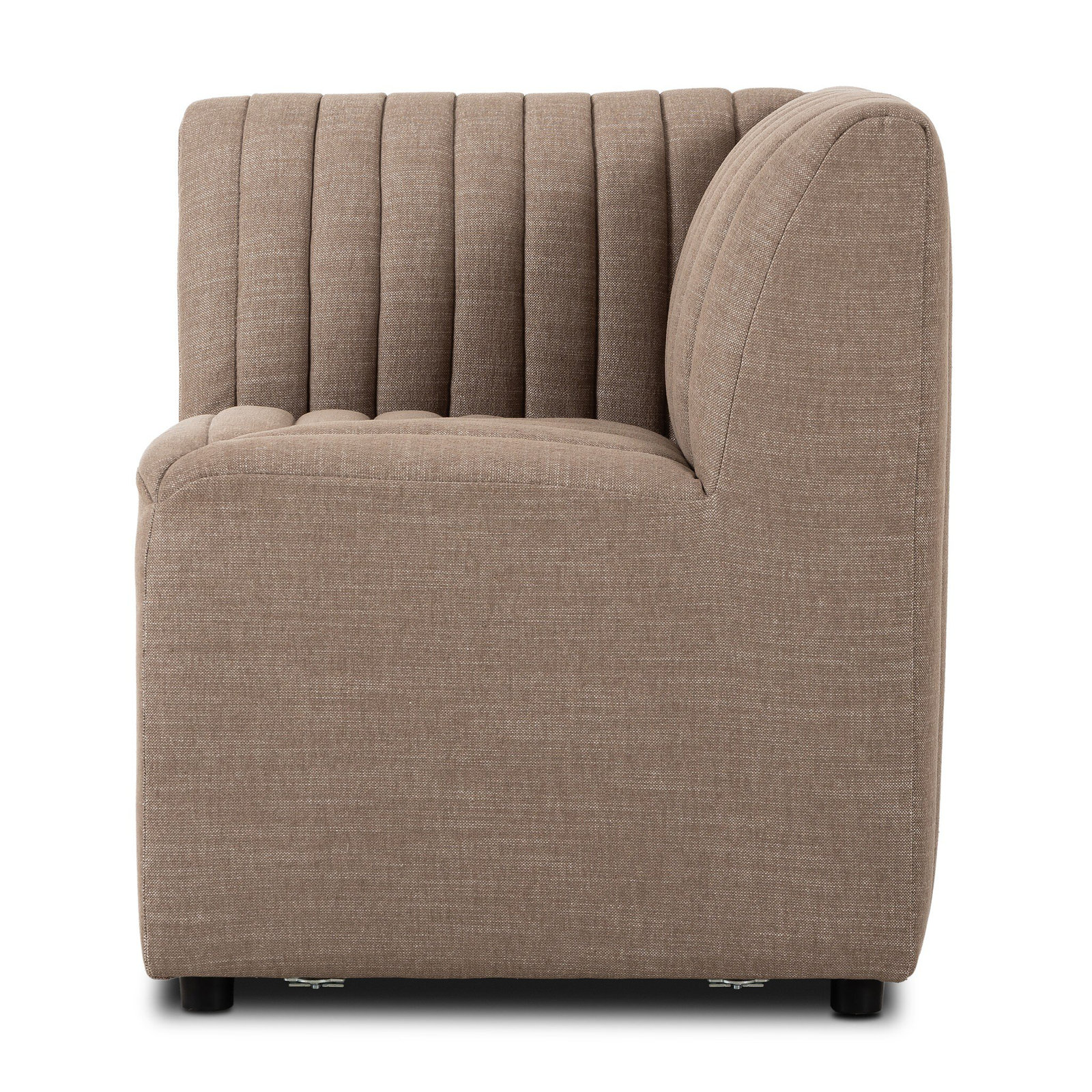 Brandt Upholstered Accent Chair, Crypton Nomad Taupe