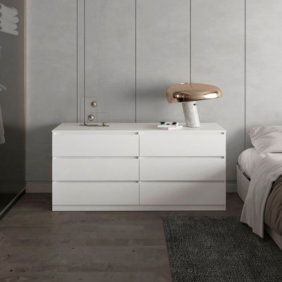 Commode rectangulaire à 6 tiroirs